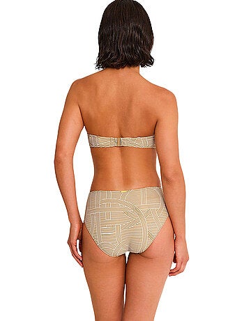 Bas maillot slip de bain taille haute REVERIE