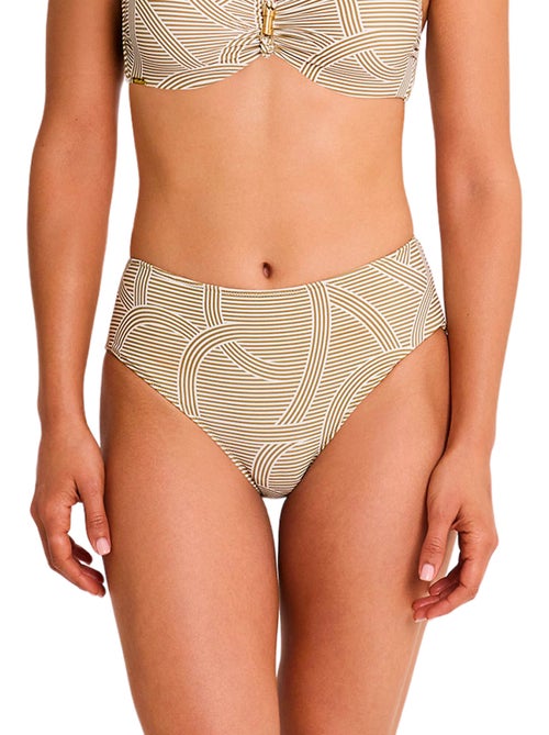 Bas maillot slip de bain taille haute REVERIE - Kiabi Bas maillot slip de bain taille haute REVERIE - Kiabi