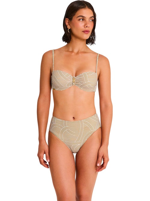 Bas maillot slip de bain taille haute REVERIE - Kiabi Bas maillot slip de bain taille haute REVERIE - Kiabi