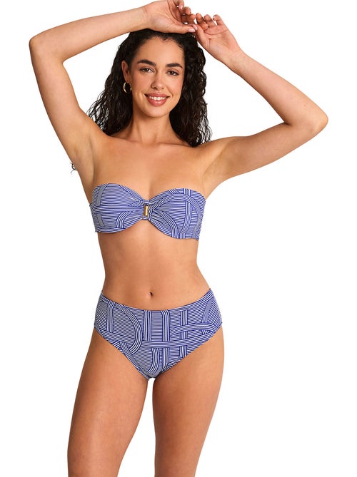 Bas maillot slip de bain taille haute REVERIE - Kiabi