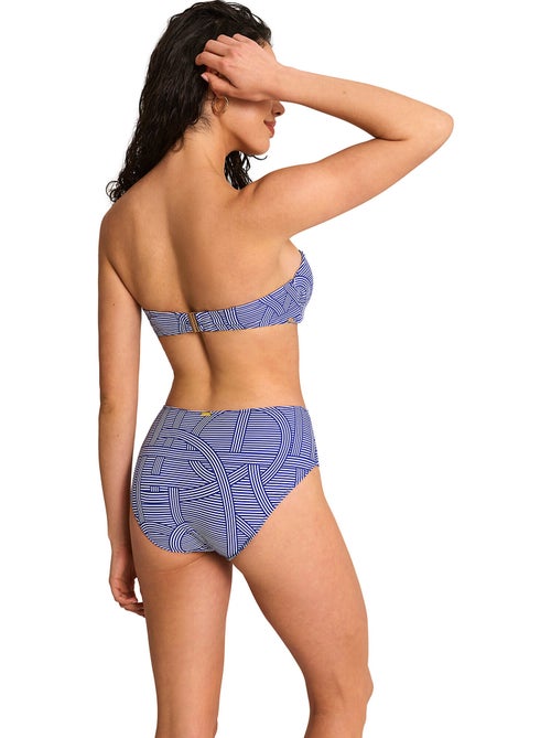 Bas maillot slip de bain taille haute REVERIE - Kiabi