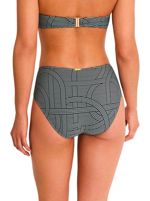 Bas maillot slip de bain taille haute REVERIE - Kiabi