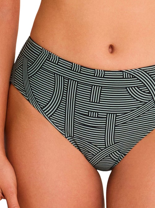Bas maillot slip de bain taille haute REVERIE - Kiabi