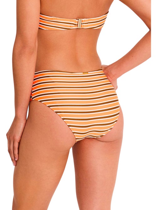 Bas maillot slip de bain taille haute SAILOR - Kiabi