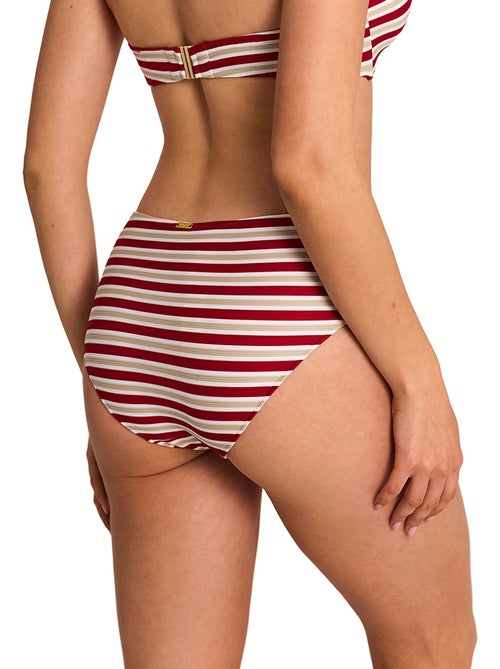 Bas maillot slip de bain taille haute SAILOR - Kiabi