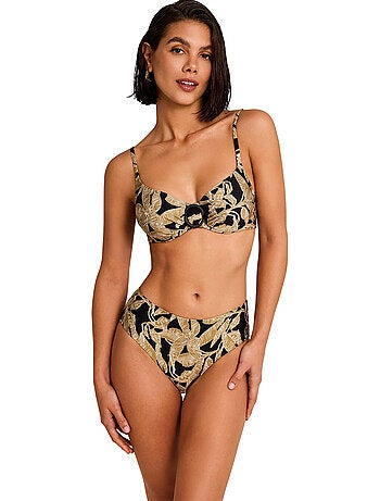 Bas maillot slip de bain taille haute SALVIA