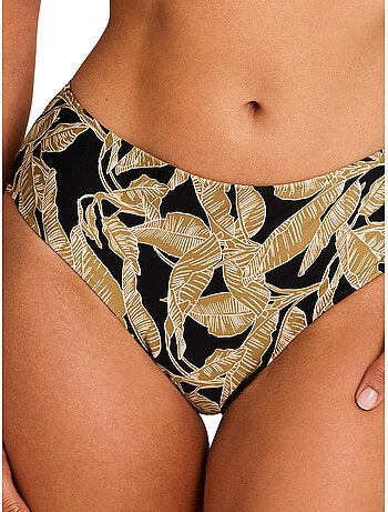 Bas maillot slip de bain taille haute SALVIA