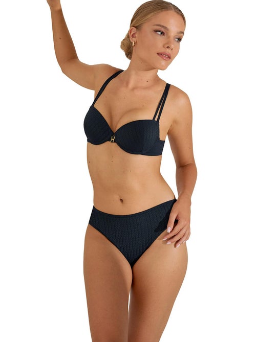 Bas maillot slip de bain taille haute Sardinia - Kiabi