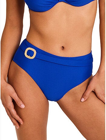 Bas maillot slip de bain taille haute SOLSTICE