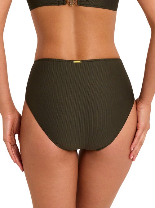 Bas maillot slip de bain taille haute SOLSTICE - Kiabi