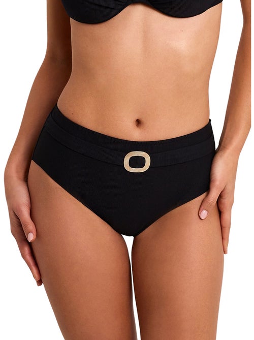 Bas maillot slip de bain taille haute SOLSTICE - Kiabi