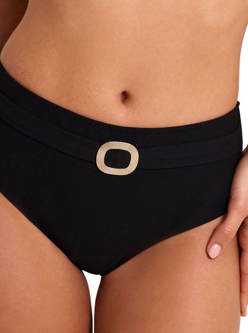 Bas maillot slip de bain taille haute SOLSTICE - Kiabi