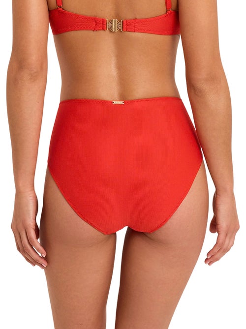 Bas maillot slip de bain taille haute SOLSTICE - Kiabi