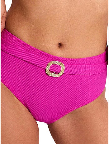 Bas maillot slip de bain taille haute SOLSTICE