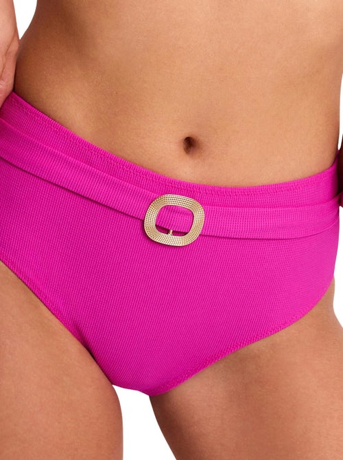 Bas maillot slip de bain taille haute SOLSTICE - Kiabi