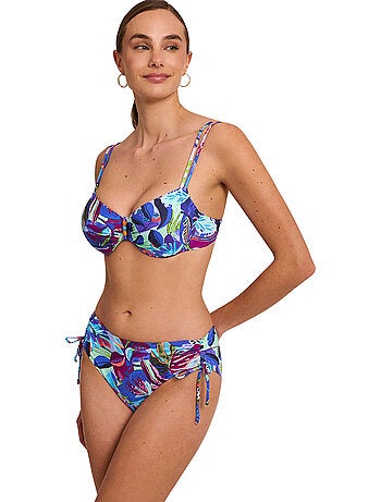 Bas maillot slip de bain taille haute sunset