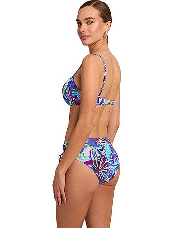 Bas maillot slip de bain taille haute sunset