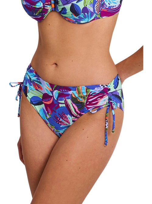 Bas maillot slip de bain taille haute SUNSET - Kiabi