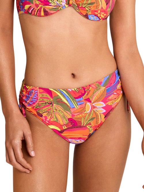 Bas maillot slip de bain taille haute SUNSET - Kiabi