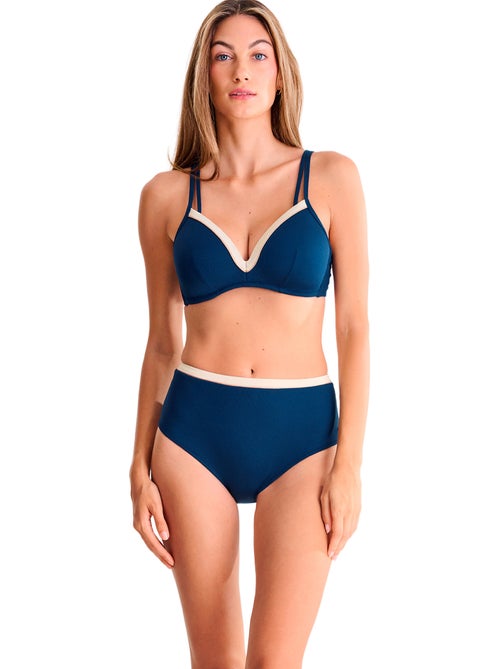 Bas maillot slip de bain taille haute SYDNEY - Kiabi