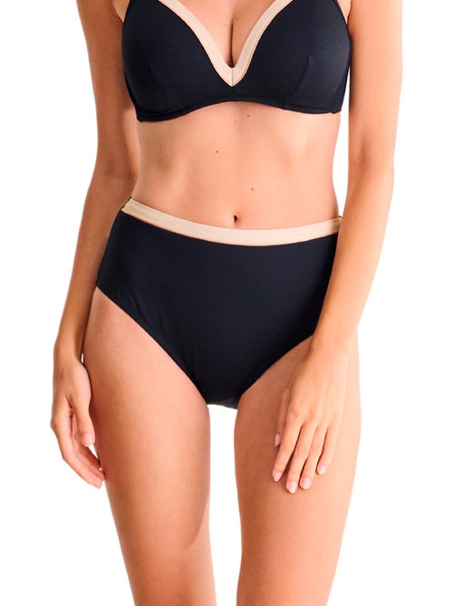 Bas maillot slip de bain taille haute SYDNEY - Kiabi