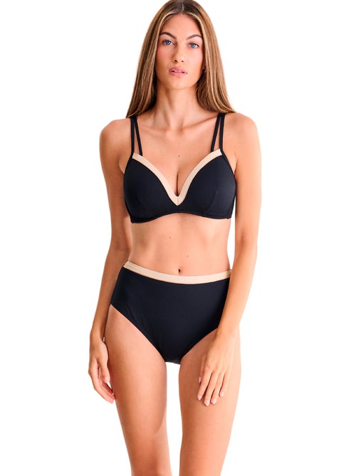 Bas maillot slip de bain taille haute SYDNEY - Kiabi