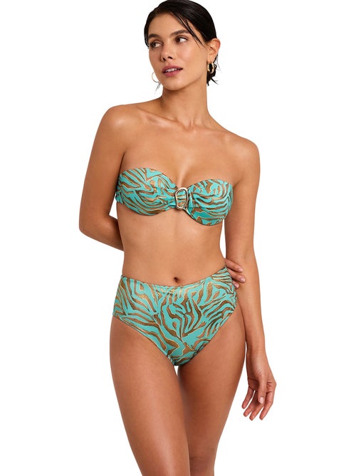 Bas maillot slip de bain taille haute UTOPIA - Kiabi