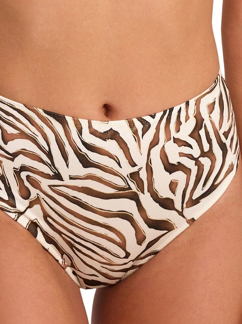 Bas maillot slip de bain taille haute UTOPIA - Kiabi