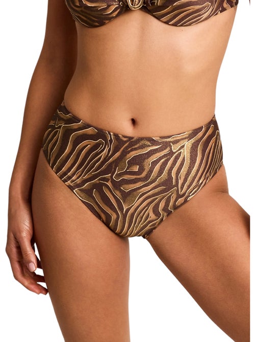 Bas maillot slip de bain taille haute UTOPIA - Kiabi