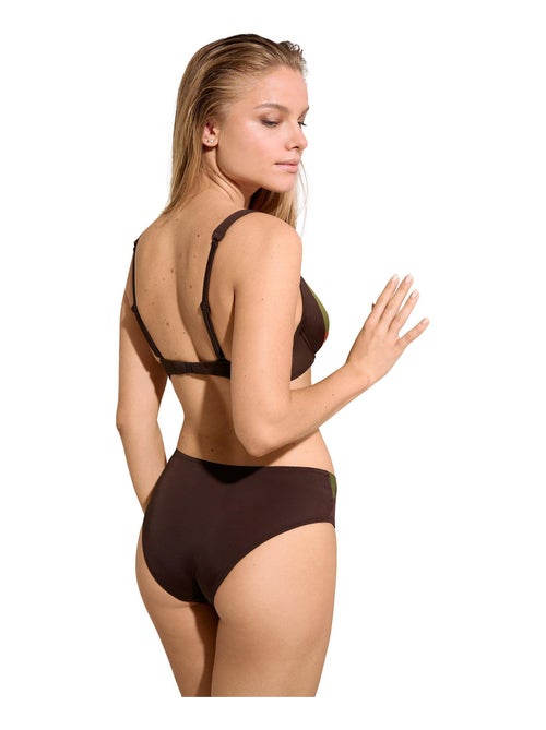 Bas maillot slip de bain taille haute Viviero - Kiabi