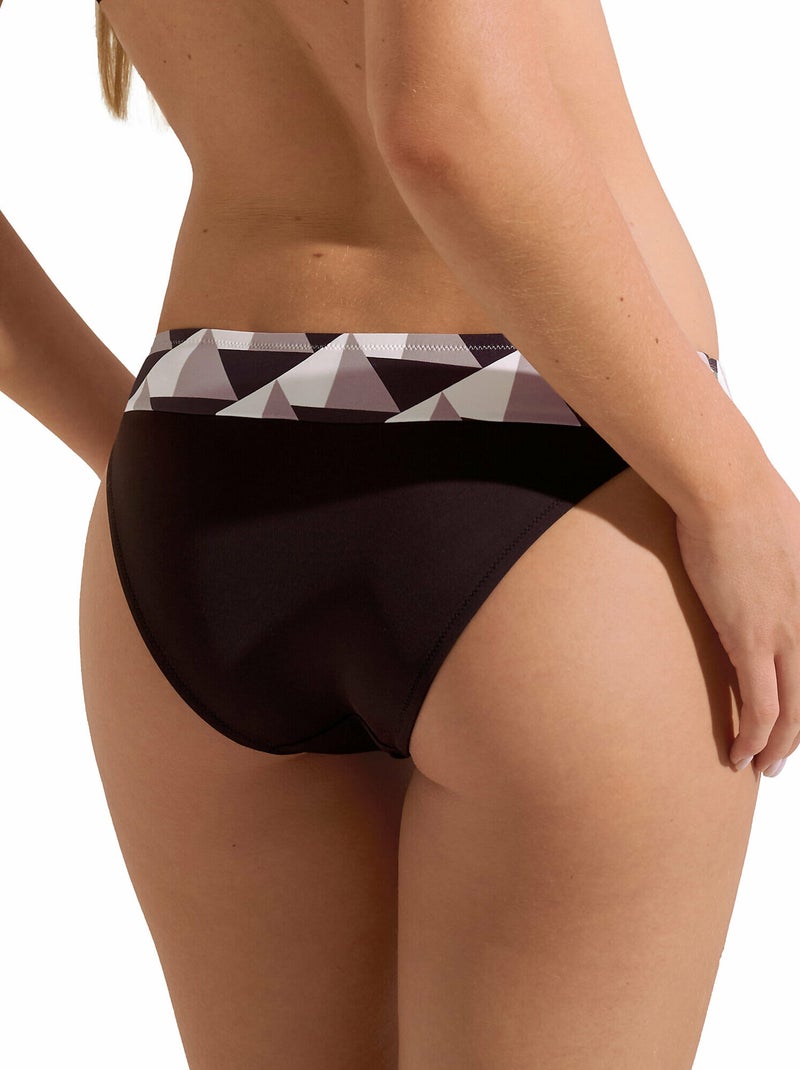 Bas maillot slip de bain Toulouse Marron - Kiabi