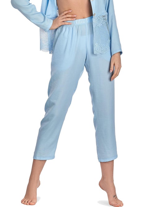 Bas pyjama pantalon 7-8 Forget-Me-Not bleu ciel - Kiabi