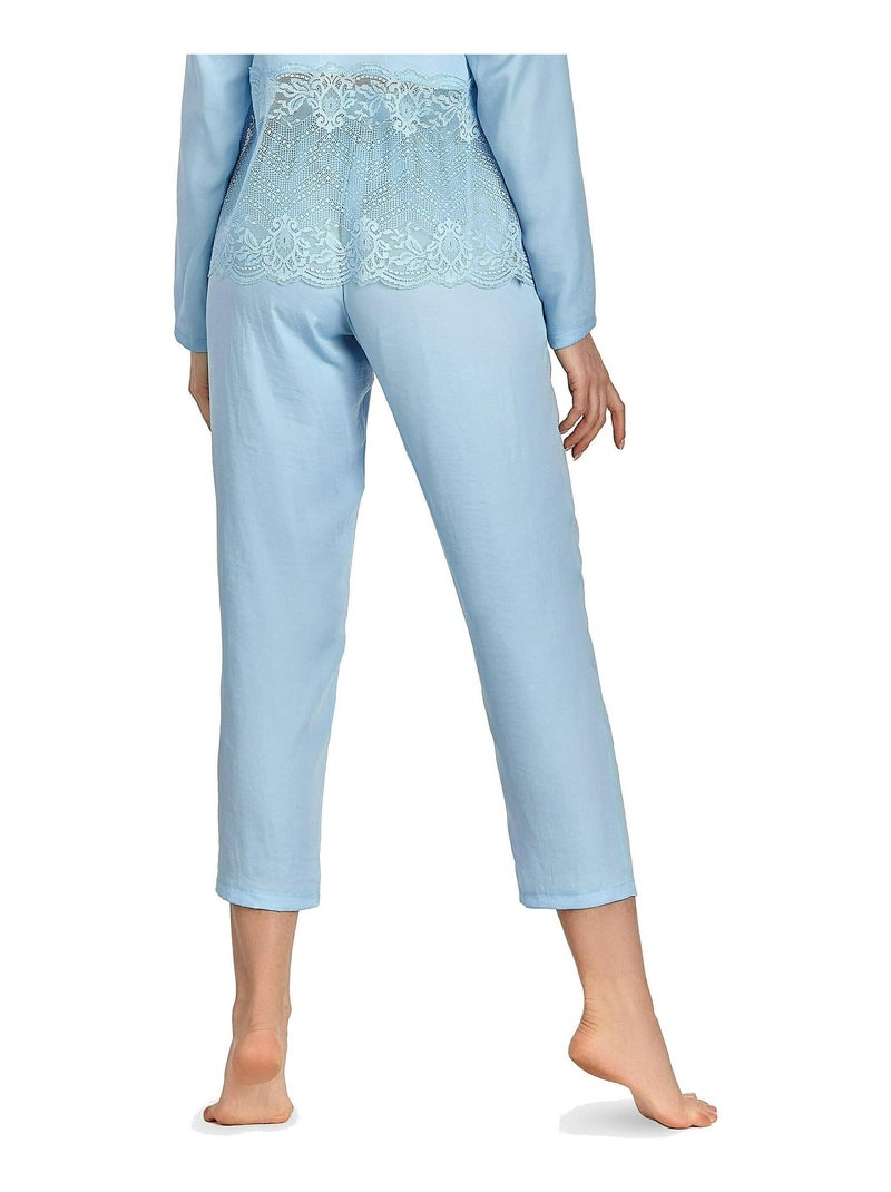 Bas pyjama pantalon 7-8 Forget-Me-Not bleu ciel Bleu ciel - Kiabi