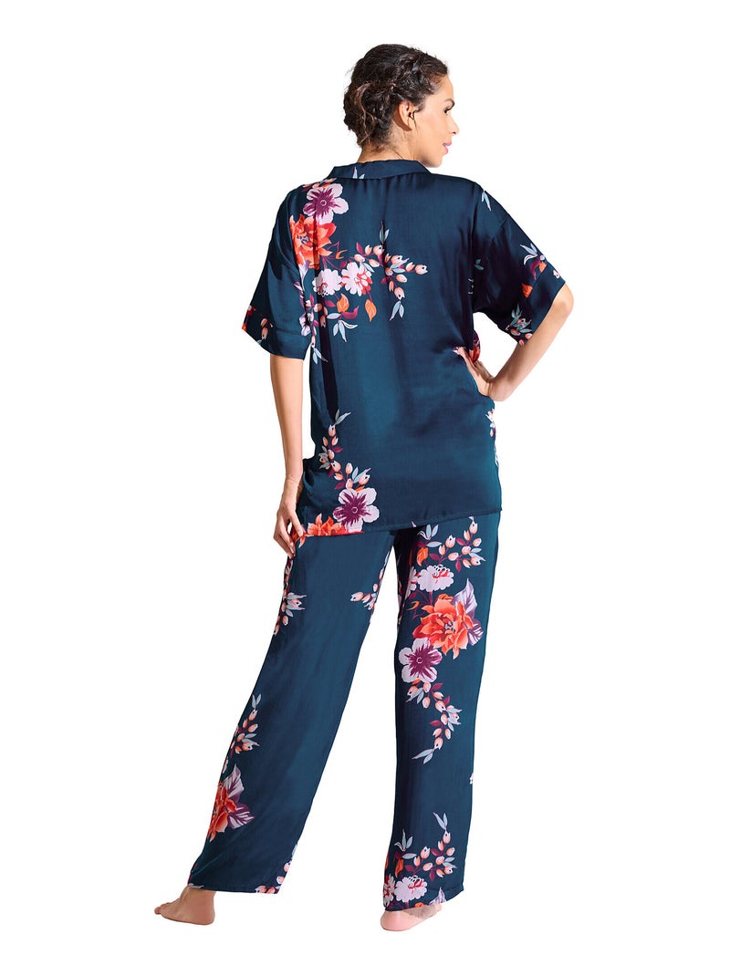Bas pyjama pantalon AMARYLLIS Bleu - Kiabi