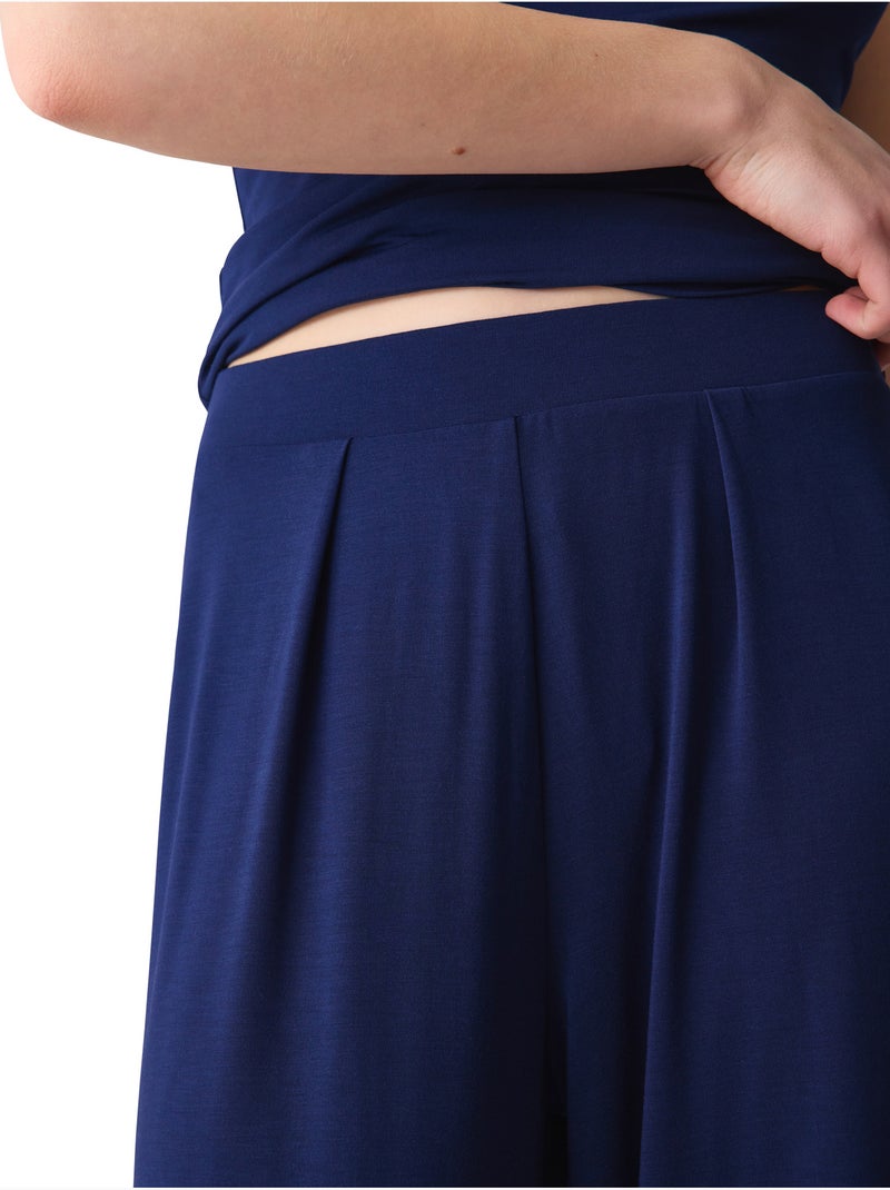 Bas pyjama pantalon amourette Bleu - Kiabi