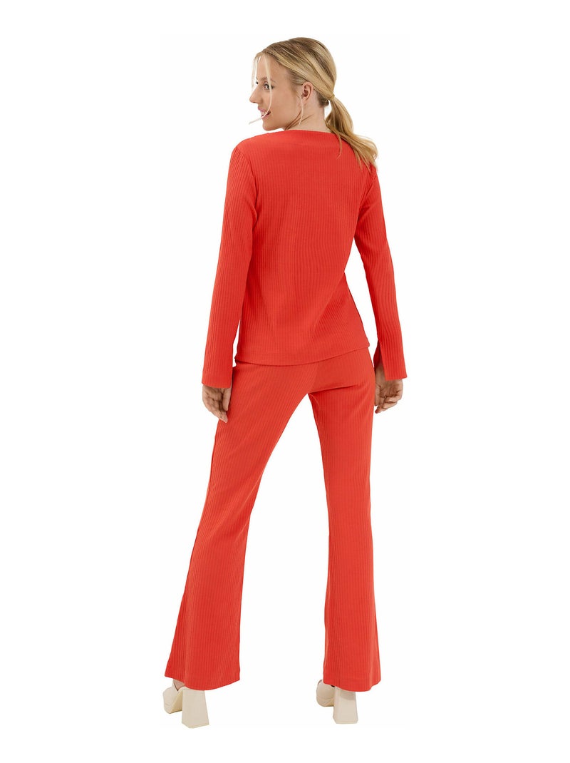 Bas pyjama pantalon évasé Lucky Orange - Kiabi