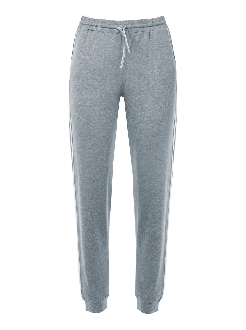 Bas pyjama pantalon Laura Gris - Kiabi