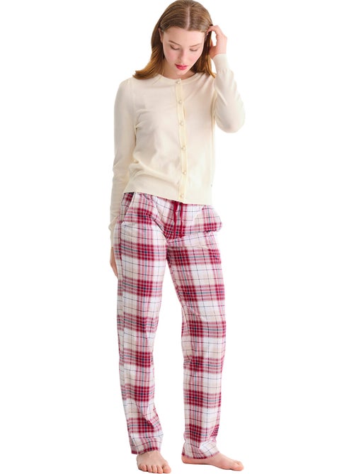 Bas pyjama pantalon long cosy nights - Kiabi Bas pyjama pantalon long cosy nights - Kiabi