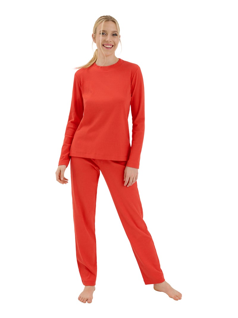 Bas pyjama pantalon long Lucky Orange - Kiabi
