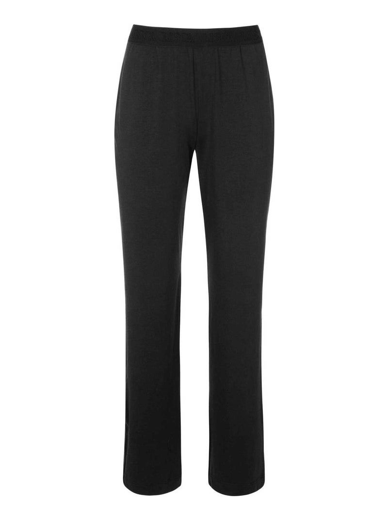 Bas pyjama pantalon long Mia Noir - Kiabi