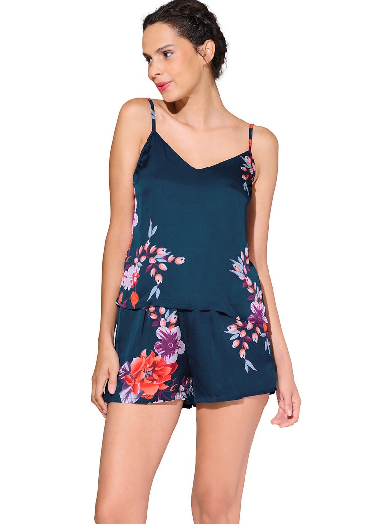 Bas pyjama short AMARYLLIS Bleu - Kiabi