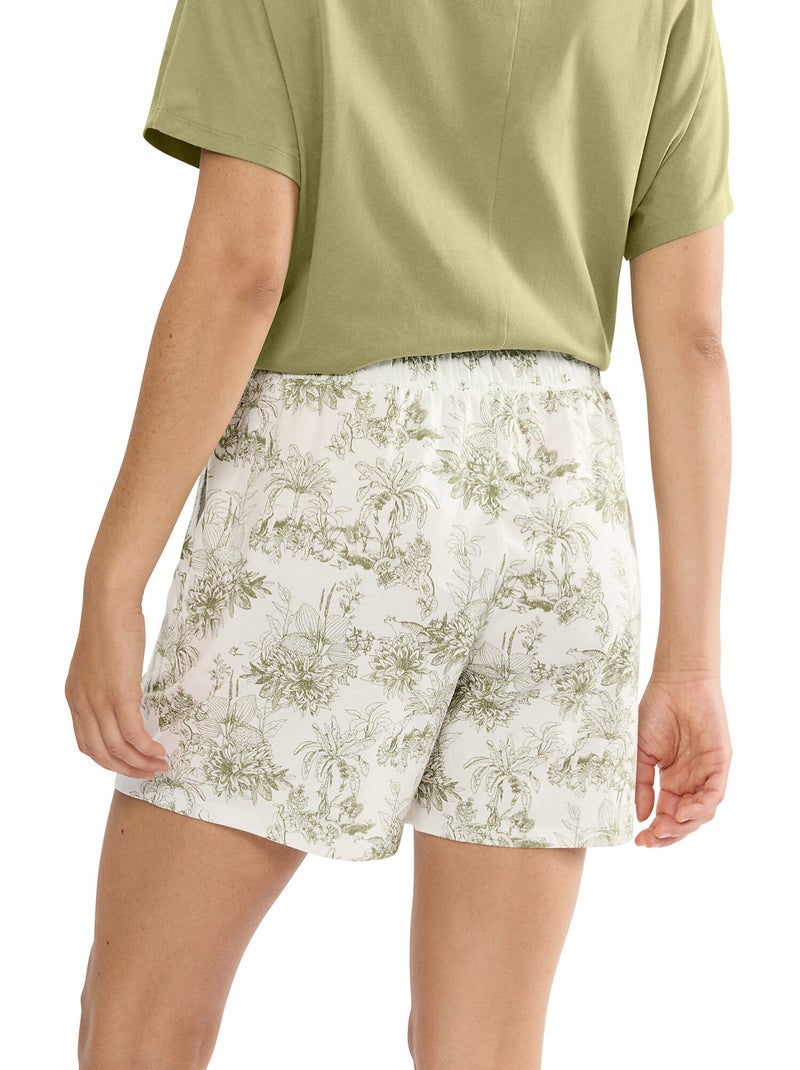 Bas pyjama short MIX AND MATCH Vert - Kiabi