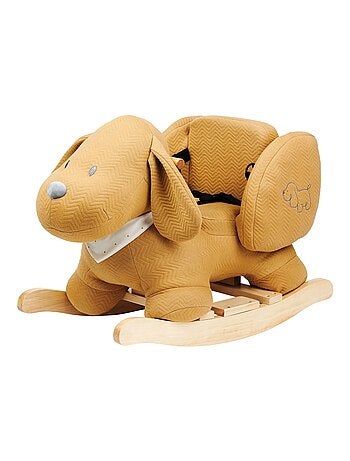 Bascule Charlie le chien caramel