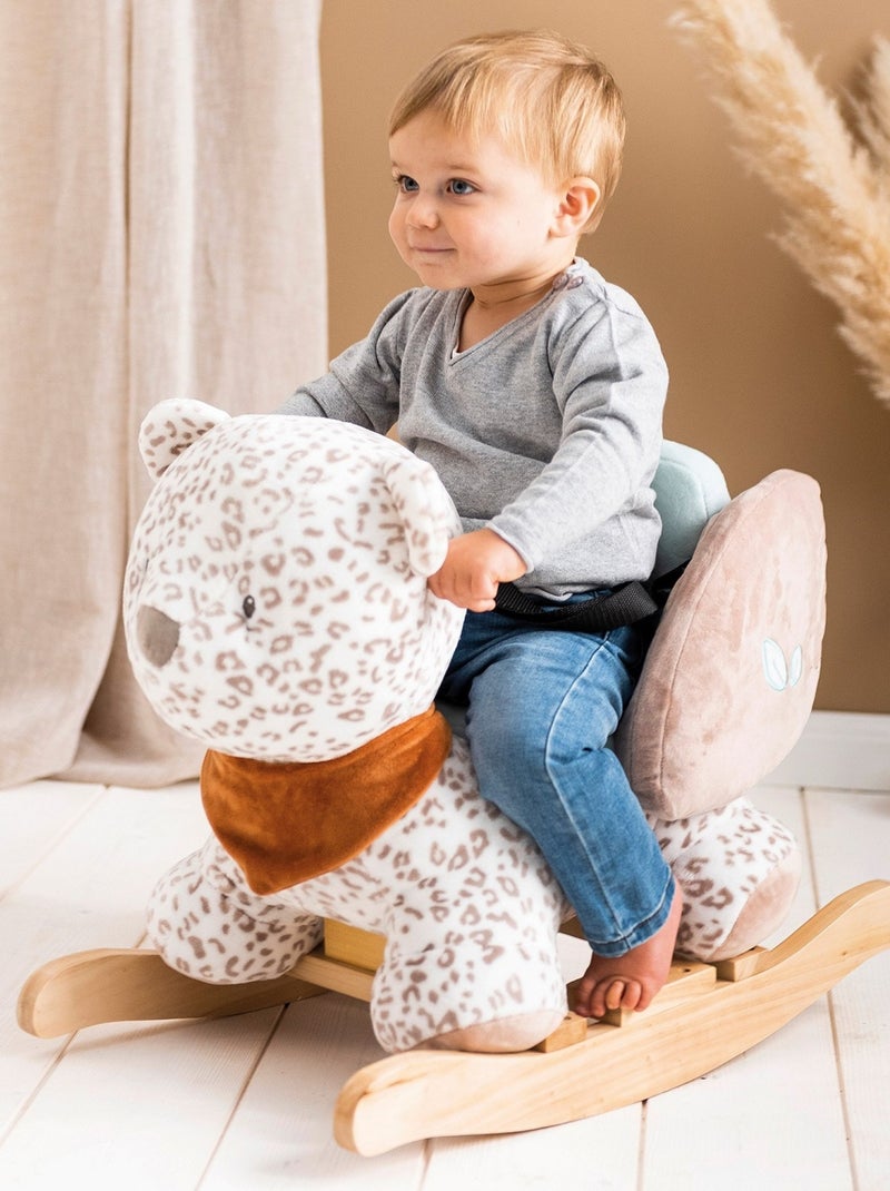 Bascule Jungo le Léopard Beige - Kiabi