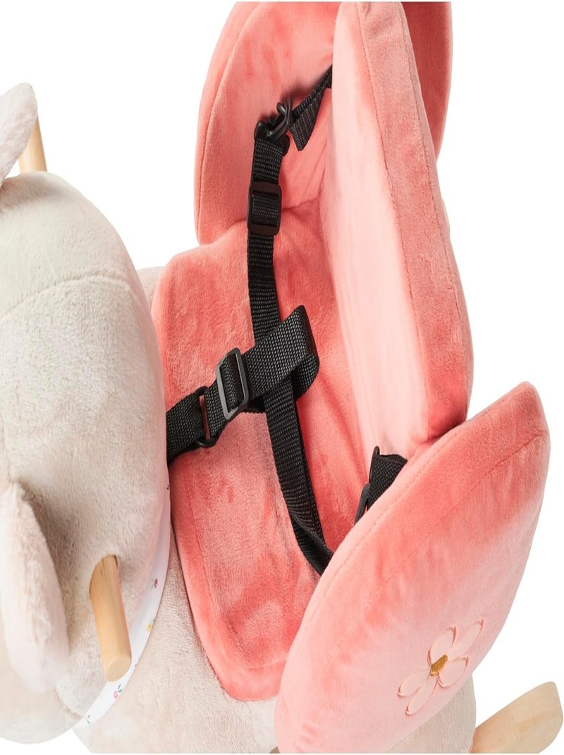 Bascule Lana le chat Beige/Rose - Kiabi