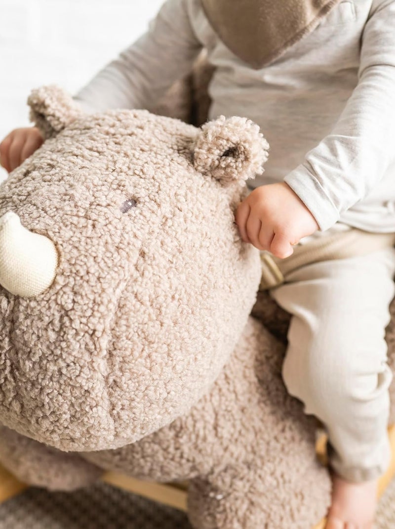 Bascule Teddy Lapidou Rhino Taupe - Kiabi