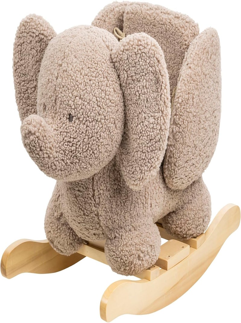 Bascule Teddy l'éléphant Marron - Kiabi
