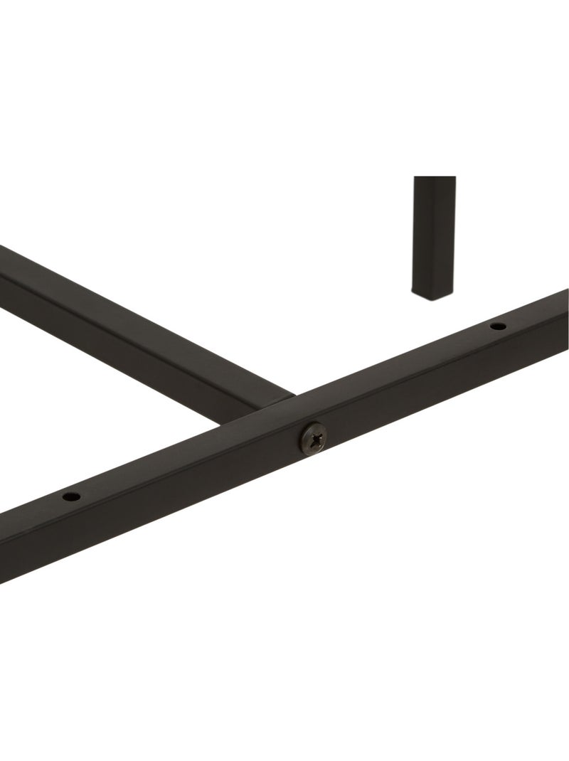 Base d'étagère en métal pour module MIX'N MODUL Noir - Kiabi