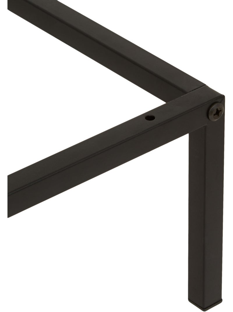 Base d'étagère en métal pour module MIX'N MODUL Noir - Kiabi