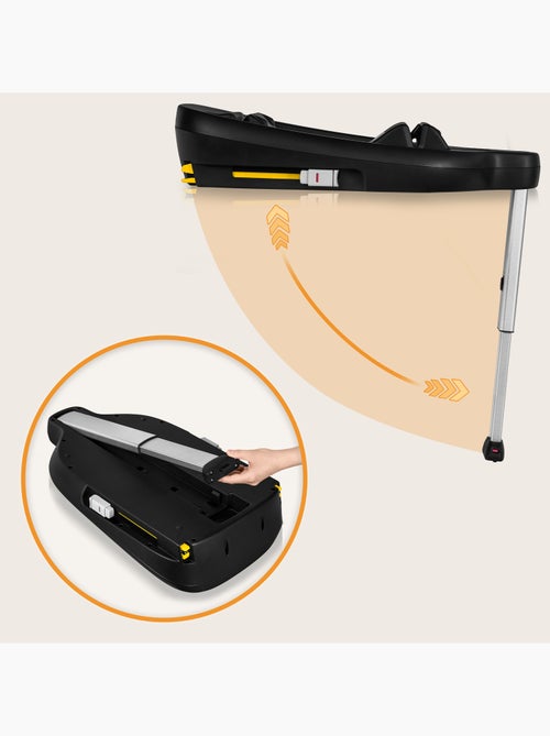 Base ISOFIX - LIONELO Astrid i-Size Base - Base de siège auto pour bébé - Kiabi